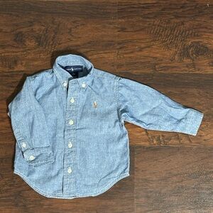 Ralph Lauren Denim 12-18 month long sleeve